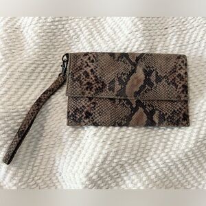 The Royal Standard Snakeskin Clutch